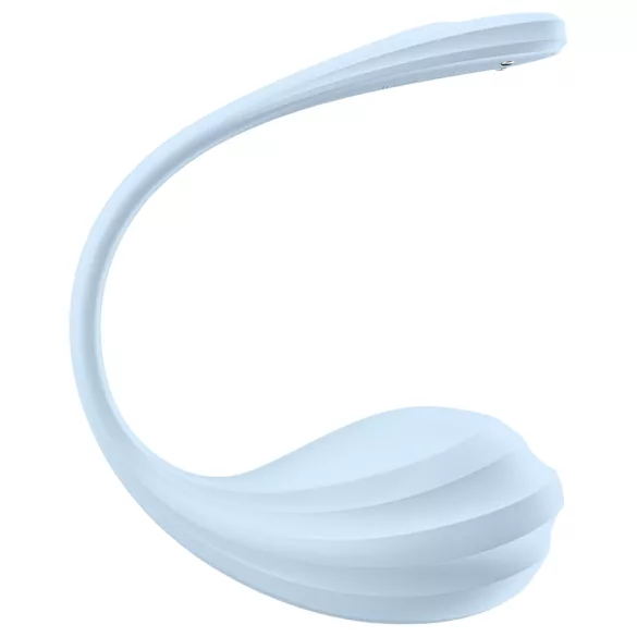 Satisfyer - vibrační vajíčko - chytré ovládání - modrá