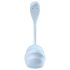 Satisfyer Hladký Okvětní Lístek - chytré vibrační vajíčko (modré)