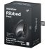 Satisfyer Žebrovaný Květ - rádiové vibrační vajíčko (černé)