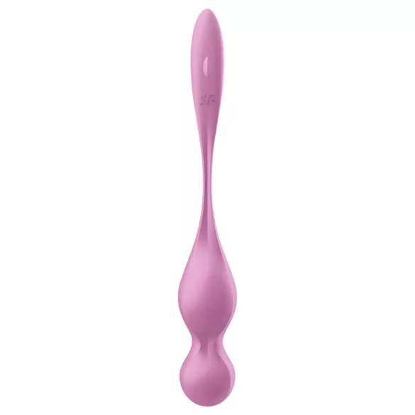 Satisfyer Love Birds 1 - vibrační venušiny kuličky ovládané aplikací (růžové)