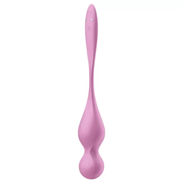 Satisfyer Love Birds 1 - vibrační venušiny kuličky ovládané aplikací (růžové)