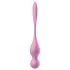 Satisfyer Love Birds 1 - vibrační venušiny kuličky ovládané aplikací (růžové)