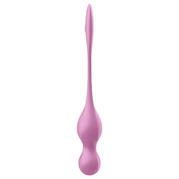 Satisfyer Love Birds 1 - vibrační venušiny kuličky ovládané aplikací (růžové)