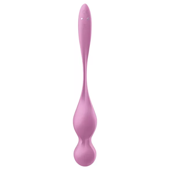 Satisfyer Love Birds 1 - vibrační venušiny kuličky ovládané aplikací (růžové)