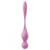 Satisfyer Love Birds 1 - chytré vibrační venušiny kuličky (růžové)