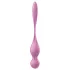 Satisfyer Love Birds 1 - vibrační venušiny kuličky ovládané aplikací (růžové)