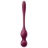 Satisfyer Love Birds Vary - vibrační venušiny kuličky ovládané aplikací (červené)