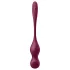 Satisfyer Love Birds Vary - vibrační venušiny kuličky ovládané aplikací (červené)