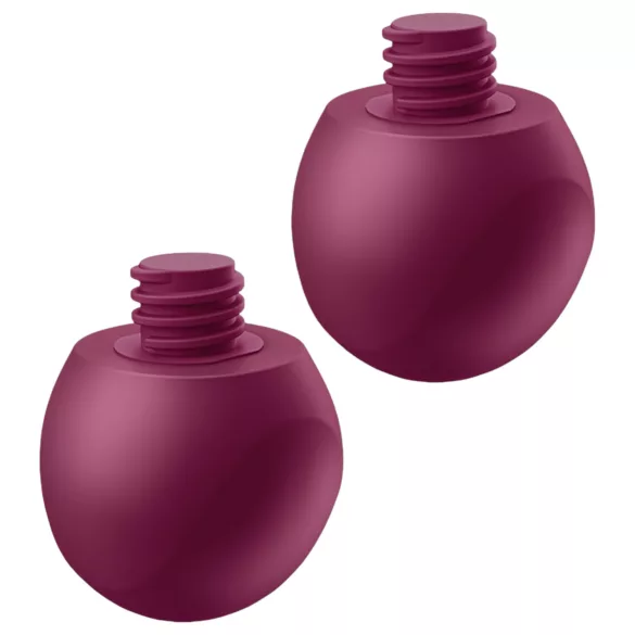 Satisfyer Love Birds Vary - vibrační venušiny kuličky ovládané aplikací (červené)