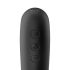 Satisfyer Dual Kiss - dobíjecí vaginální a klitoriální vibrátor (černý)