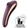 Satisfyer Dual Kiss - vibrátor na klitoris a vaginu 2v1 - fialová
