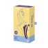 Satisfyer Dual Kiss - 2v1, vaginální a klitorální vibrátor (fialový)