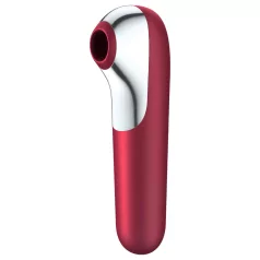   Satisfyer Dual Love - vibrátor na klitoris a vagínu - chytrý - červený