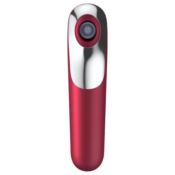 Satisfyer Dual Love - vibrátor na klitoris a vagínu - chytrý - červený