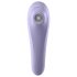 Satisfyer Dual Pleasure – chytrý vzduchový 2v1 vibrátor (fialový)