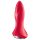 Satisfyer Rotator Plug 1 - korálkový anální vibrátor (červený)