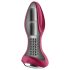 Satisfyer Rotator Plug 2 - dobíjecí, perlový anální vibrátor (červený)