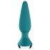 Satisfyer Plug-ilicious 1 - chytrý anální vibrátor (zelený)