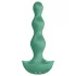 Satisfyer - anální vibrátor s vibracemi - dobíjecí, vodotěsný, zelený