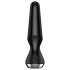 Satisfyer Plug-ilicious 2 – chytrý anální vibrátor (černý)