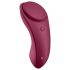 Satisfyer Sexy Secret - chytré voděodolné vibrační kalhotky (červené)