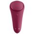 Satisfyer Sexy Secret - chytré voděodolné vibrační kalhotky (červené)