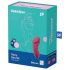 Satisfyer Sexy Secret - chytré voděodolné vibrační kalhotky (červené)
