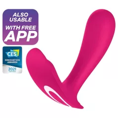   Satisfyer Top Secret - vibrátor ovládaný aplikací (růžový)