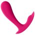 Satisfyer Top Secret - chytrý dvoumotorový vibrátor (růžový)