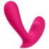 Satisfyer Top Secret - chytrý dvoumotorový vibrátor (růžový)