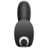 Satisfyer Top Secret Plus - chytrý 3-ramenný vibrátor (černý)
