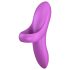 Satisfyer Odvážný Milenec - nabíjecí, vodotěsný prstový vibrátor (růžový)