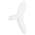 Satisfyer Odvážný Milenec - nabíjecí, voděodolný prstový vibrátor (bílý)