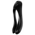 Satisfyer Candy Cane - akumulátorový vodotěsný dvouramenný vibrátor (černý)