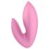 Satisfyer Love Riot - dobíjecí, vodotěsný prstový vibrátor (růžový)