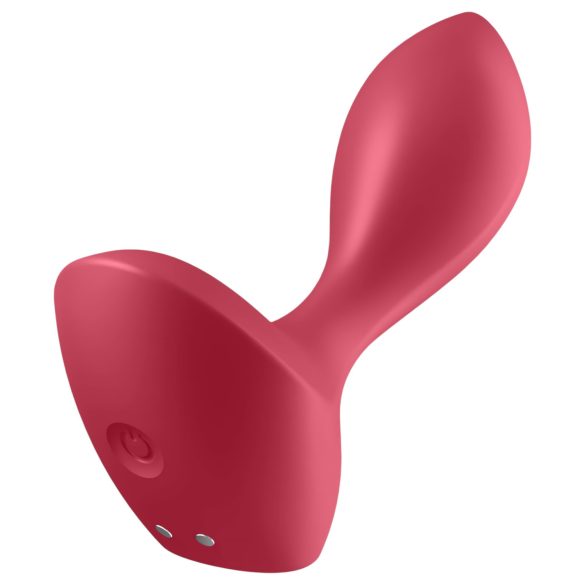 Satisfyer Backdoor Lover - dobíjecí, vodotěsný anální vibrátor (červený)