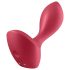 Satisfyer Backdoor Lover - dobíjecí, vodotěsný anální vibrátor (červený)