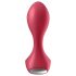 Satisfyer Backdoor Lover - dobíjecí, vodotěsný anální vibrátor (červený)
