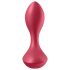 Satisfyer Backdoor Lover - dobíjecí, vodotěsný anální vibrátor (červený)