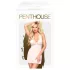 Penthouse Sweet & Spicy - krajková sada s obojkem - bílá - L/XL