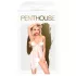 Penthouse - babydoll sada - krajka, růže - bílá - L/XL