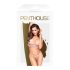 Penthouse Double Spice - krajková podprsenka set (nude) - M/L