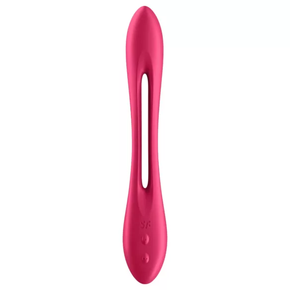 Satisfyer - flexibilní párový vibrátor - dobíjecí, červený