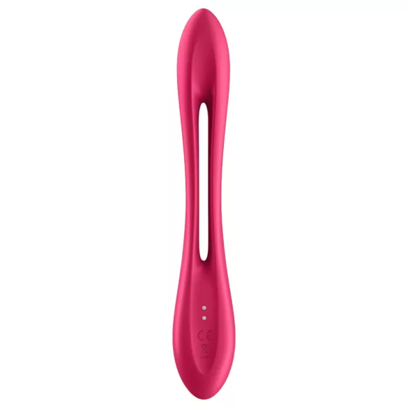 Satisfyer - flexibilní párový vibrátor - dobíjecí, červený