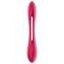 Satisfyer Elastic Joy - akumulátorový, flexibilní párový vibrátor (červený)