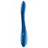 Satisfyer Elastic Game - akumulátorový, flexibilní párový vibrátor (modrý)