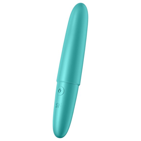 Satisfyer Ultra Power Bullet 6 – vodotěsný vibrátor (tyrkysový)