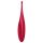 Satisfyer Twirling Fun - dobíjecí, vodotěsný vibrátor na klitoris (červený)