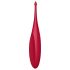 Satisfyer Twirling Fun - dobíjecí, vodotěsný vibrátor na klitoris (červený)