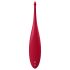 Satisfyer Twirling Fun - dobíjecí, vodotěsný vibrátor na klitoris (červený)